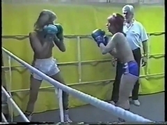 Real Topless Boxing