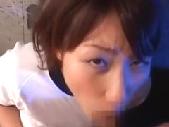 Crazy Japanese model in Horny Gangbang, POV JAV video