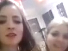 two hot teens horny getting naked on periscope