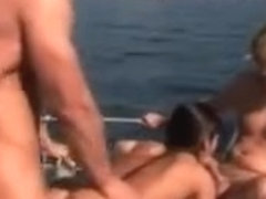 Priva gets sodomized on a yacht