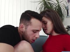 Brunette Babe Ass Fucked By Room Mate