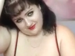Large Webcam Woman Teasing