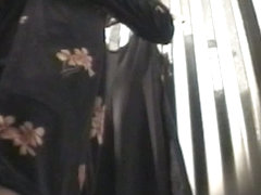 Upskirt in fitting room