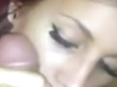 Most sexy slut gets cock surge in her mouth