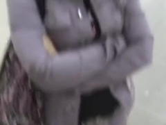 Black haired Krystinka gets filmed in close up