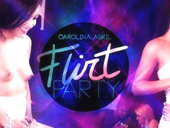Carolina Abril  Chris Diamond in Flirt Party - VirtualRealPorn