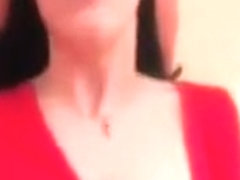 Non-Professional hotty in red nylons unfathomable anal
