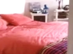 A sexy couple make a voyeur video of their sex life