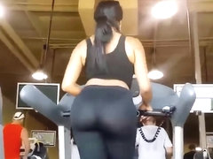 BBW LATINA GYM WITH THE BIGGEST ASS IN THE WORLD