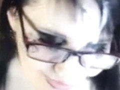 Emo floozy likes to be cum plastered compilation