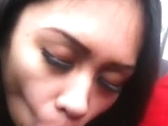 Pinay Swallowing Cum In A Car