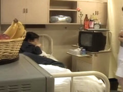 Naughty Japanese nurse drilled in hot medical fetish video