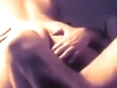 Wife fucking riding cock first anal sex with orgasm
