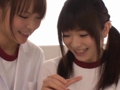 Haruna Maeda and Megumi Shino Crazy Japanese lesbian teens