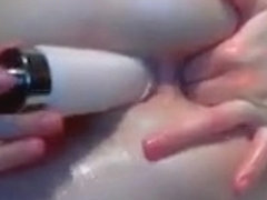 Horny Mother Masturbating With Toys