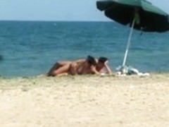 romanian cuple sex on the beach