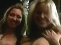 Party girls having fun in this amateur movie