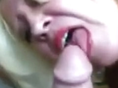 Blonde Granny Giving A Blowjob Point Of View