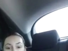 Girl masturbating in car alone I add my snap @karryb94