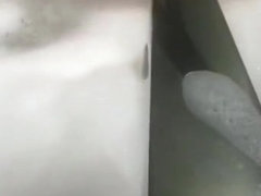 SSBBW teases in bathtub then goes and smokes outside