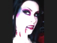 sexy vampire halloween makeup tutorial