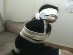 Mirage - Japanese Tied Gagged and Blindfolded
