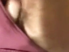 Blonde Teen Fingers Clit and Shows Pierced Tits