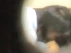Hidden camera filmed Latin pair fucking in public crapper