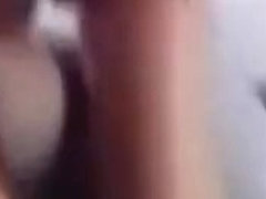 Slut gets a facial in amateur brunette porn video