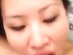 Cute Asian Slut Pleasing A Cock POV
