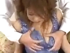 Haruka Sanada hot girl beautiful Chinese doll gets nipples