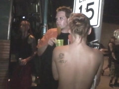 Hot Girls Getting Naked Back Stage with Real Rock Stars - SouthBeachCoeds
