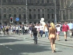 Czech woman nude in Amsterdam 2