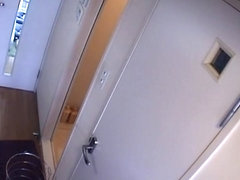 Pretty Japanese sweetie caught on the spy cam during the afternoon
