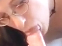 Dady seduce cute curly hair daughter with glas and fuck her