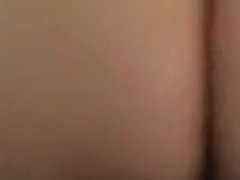 Slut is sucking and riding my dick in amateur ass video