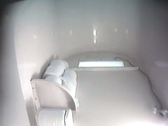Girls with nice pussies pouring piss on the toilet cam