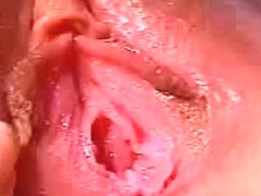 Vagina gets tongue fucked