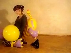 Popping balloon on my dragon