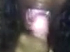 Ebony Nerd Babe Make Oral Stimulation Sex in White Pecker