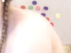 Big tits webcam oil teaser