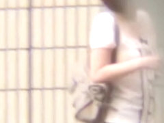 Busty Japanese dicked hard in spy cam massage sex video