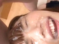 Exotic Japanese chick in Amazing Facial, Blowjob JAV movie