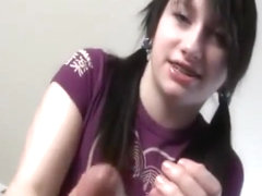 cute teen with braces blowjob