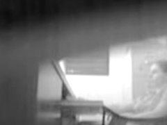 Security cams video with amateur masturbating