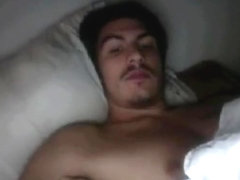 Sexy Guy Shows Hairy Ass and Jerks Off Until He Cums