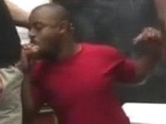 Straight guys rubbing bulges videos gay Desperate man does anything for
