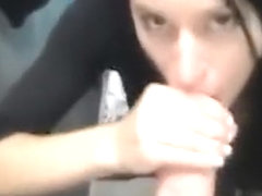 Exgirlfriend Blowjob But Will Not Take Cum