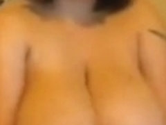 good girl with a huge boobs on webcam
