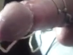 Extreme e-stim training without cum (electrosex)